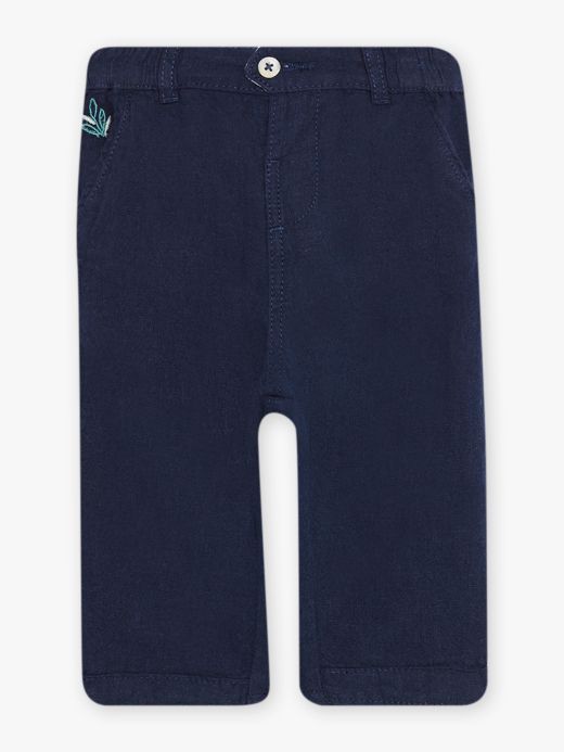 Елегантен тъмносин панталон CAMARLON 