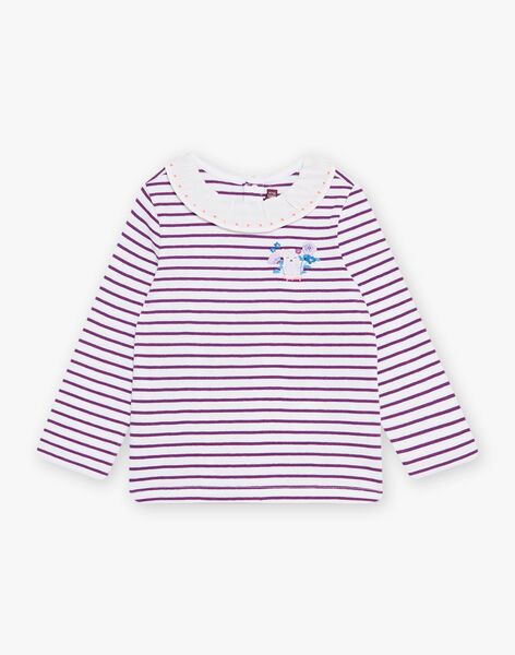 Блуза с принт райе DAAMELIE 