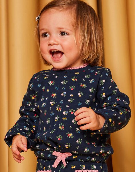 Суичър с флорален принт DAESTELLE