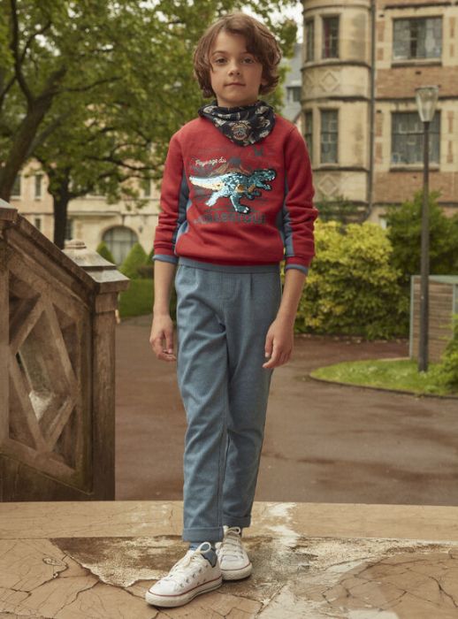 ДЕТСКИ СУИЧЪР С МОТИВ ОТ ДВУЛИЦЕВИ ПАЙЕТИ LOFLEAGE