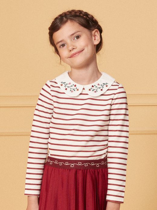 ДЕСТАКА БЛУЗА С ДЕСЕН И БРОДЕРИЯ  LIRAYETTE 1 