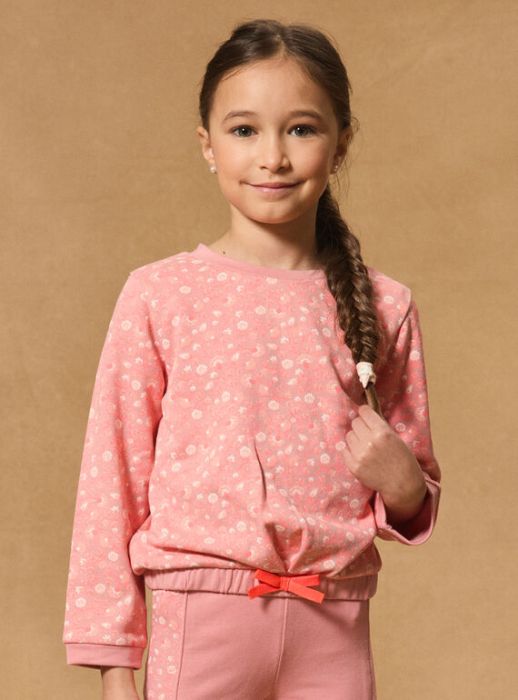 ДЕТСКИ СУИЧЪР С ФЛОРАЛЕН ДЕСЕН ЗА МОМИЧЕ  MIXSWETTE 