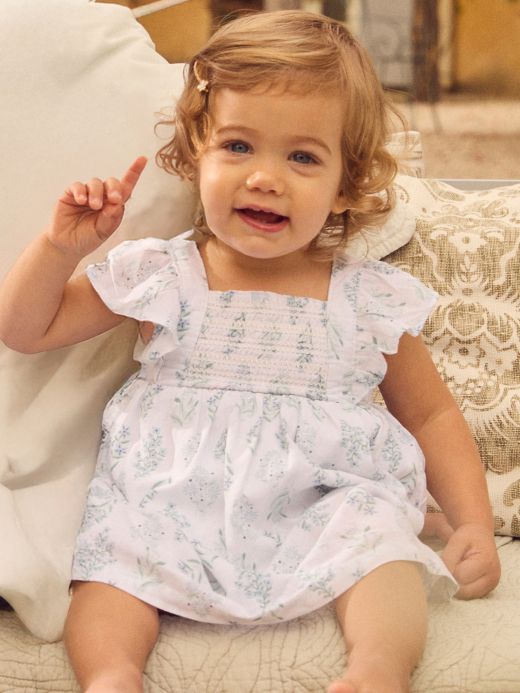 БЕБЕШКА РОКЛЯ С ФЛОРАЛЕН ДЕСЕН MAFRANCOISE