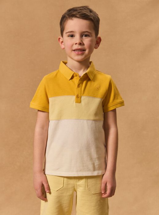 ПОЛО ТИШЪРТ COLOR BLOCK ЗА МОМЧЕ MIPOLAGE 2