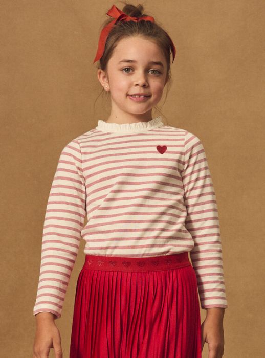 ДЕТСКА БЛУЗА С ДЕСЕН И БРОДЕРИЯ NIXUBETTE 2