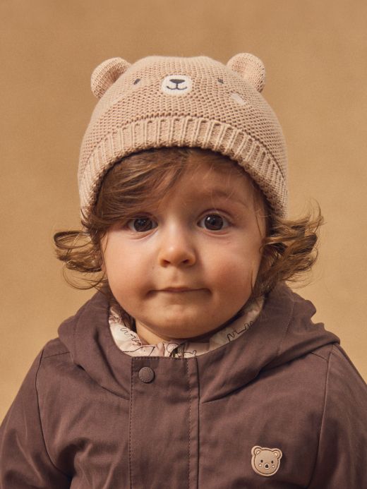 ПЛЕТЕНА ШАПКА ЗА БЕБЕ МОМЧЕ