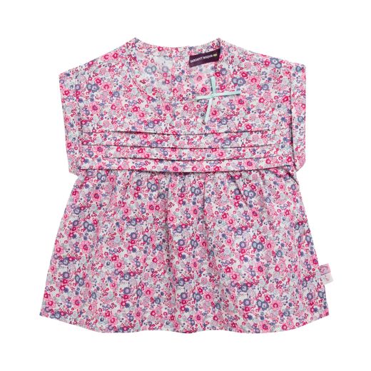 Флорална риза за бебе момиче 17E1BFJ1CHE