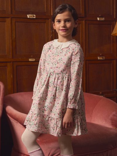  РОКЛЯ  ЗА МОМИЧЕ С ФЛОРАЛЕН ДЕСЕН LADEDETTE 