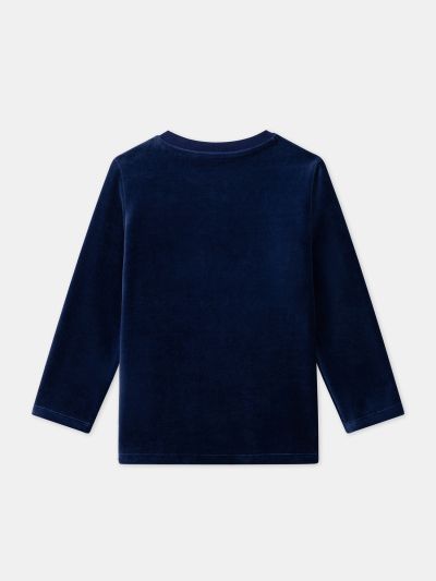 ПЛЮШЕНА ПИЖАМА С КОЛЕДЕН МОТИВ LAPERAGE 