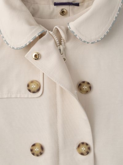 ДЕТСКА 2 В 1 ПАРКА С КАЧУЛКА В ЦВЯТ ПРАСКОВА MROMANETTE 