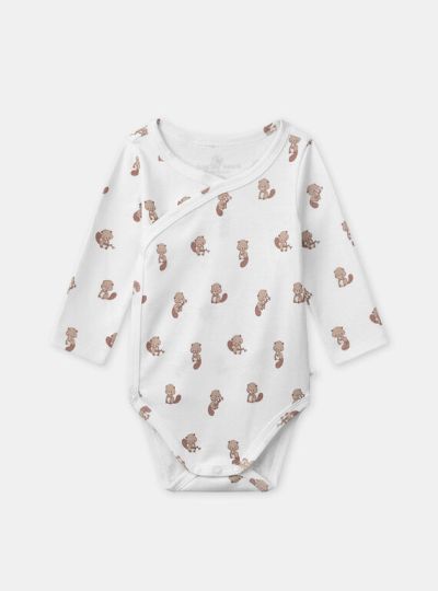 КОМПЛЕКТ 2 БРОЯ БОДИТА ОТ ОРГАНИЧЕН ПАМУК ЗА БЕБЕ МОМЧЕ NOE 