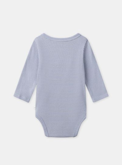 КОМПЛЕКТ 2 БРОЯ БОДИТА ОТ ОРГАНИЧЕН ПАМУК ЗА БЕБЕ МОМЧЕ NOE 