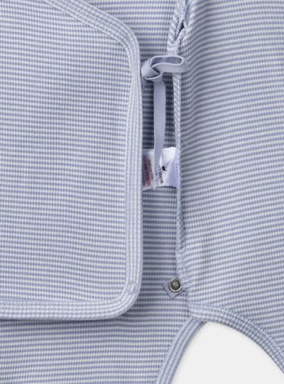 КОМПЛЕКТ 2 БРОЯ БОДИТА ОТ ОРГАНИЧЕН ПАМУК ЗА БЕБЕ МОМЧЕ NOE 