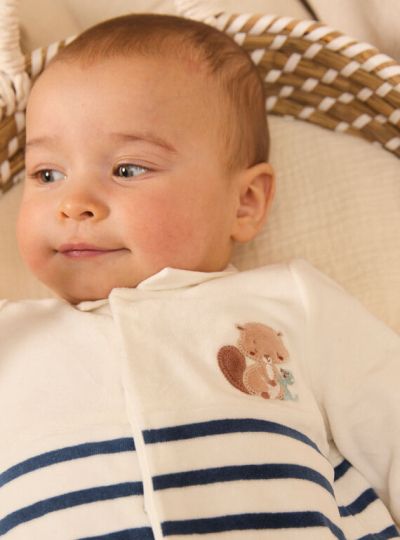  ПЛЮШЕН РОМПЪР ОТ ОРГАНИЧЕН ПАМУК NOLAN  