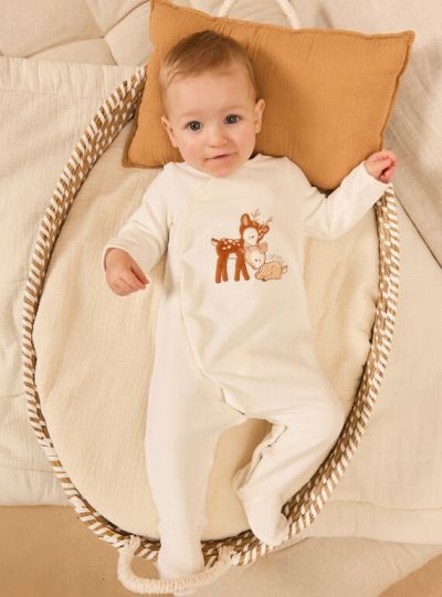  ПЛЮШЕН РОМПЪР ОТ ОРГАНИЧЕН ПАМУК NOUGAT 