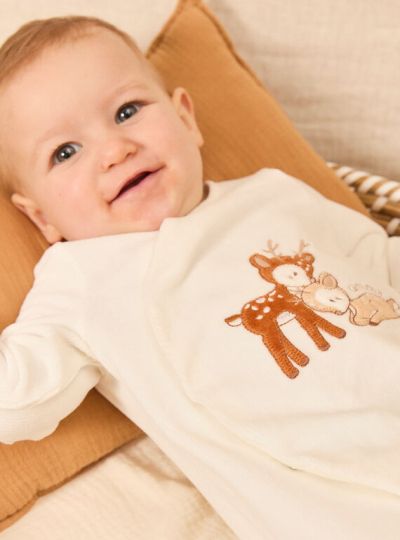  ПЛЮШЕН РОМПЪР ОТ ОРГАНИЧЕН ПАМУК NOUGAT 