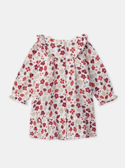 РОКЛЯ С ФЛОРАЛЕН ДЕСЕН ЗА БЕБЕ МОМИЧЕ NACECILE