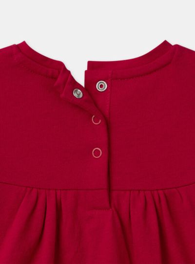 БОДИ-БЛУЗА С ВОЛАНИ ЗА БЕБЕ МОМИЧЕ  NACINDY 