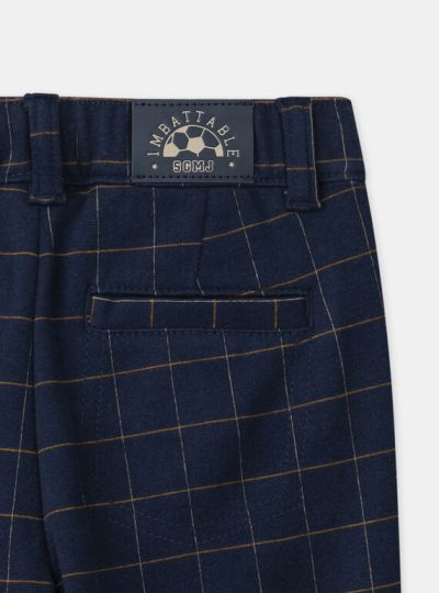 ПАНТАЛОН ЗА МОМЧЕ С КАРИРАН ДЕСЕН NECAGE 