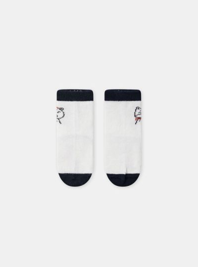 КОМПЛЕКТ ОТ ДВА ЧИФТА ЧОРАПИ ЗА БЕБЕ МОМЧЕ NADORIAN 