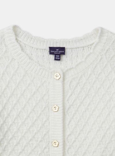 ПЛЕТЕНА ЖИЛЕТКА ЗА МОМИЧЕ NIGIGIETTE 