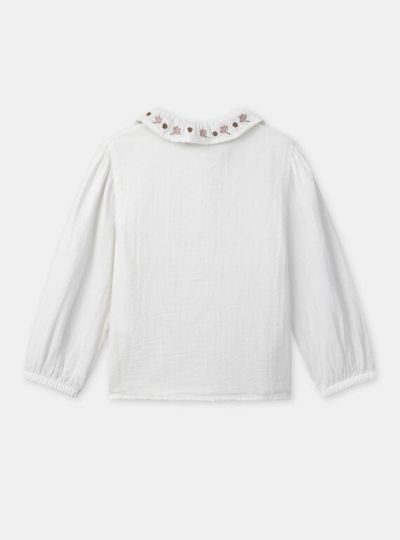 ДЕТСКА РИЗА ОТ ПОПЛИН ЗА МОМИЧЕ NICLETTE 