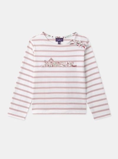 БЛУЗА С РАЙЕТА ЗА МОМИЧЕ NIRAYETTE 