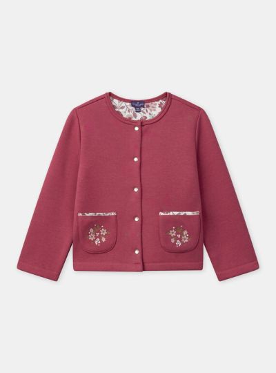 САКО С ФЛОРАЛНА БРОДЕРИЯ ЗА МОМИЧЕ NIFLECETTE 