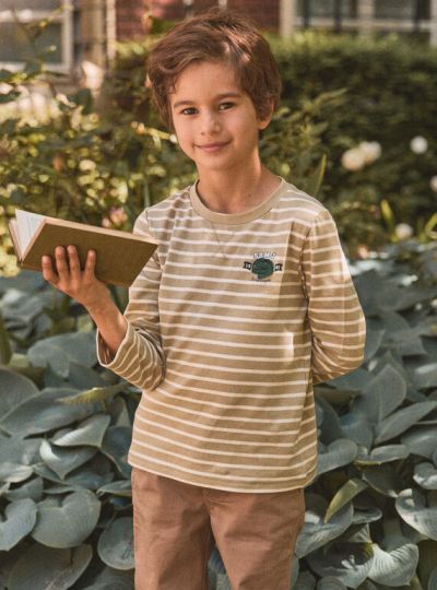 БЛУЗА С ДЕСЕН ЗА МОМЧЕ NIRAGE 