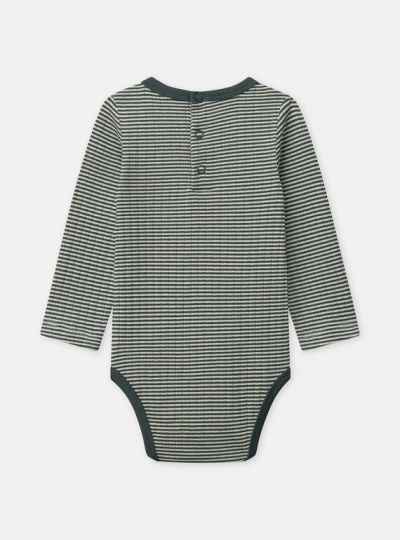 БОДИ ОТ ПАМУК С ДЕСЕН ЗА БЕБЕ МОМЧЕ NAFABRICE 