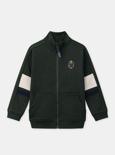 ГОРНИЩЕ ЗА ДЖОГИНГ С ЦИП ЗА МОМЧЕ NAEROYAGE 