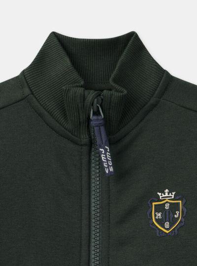 ГОРНИЩЕ ЗА ДЖОГИНГ С ЦИП ЗА МОМЧЕ NAEROYAGE 