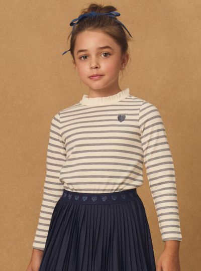 ДЕТСКА БЛУЗА С ДЕСЕН И БРОДЕРИЯ NIXUBETTE 1