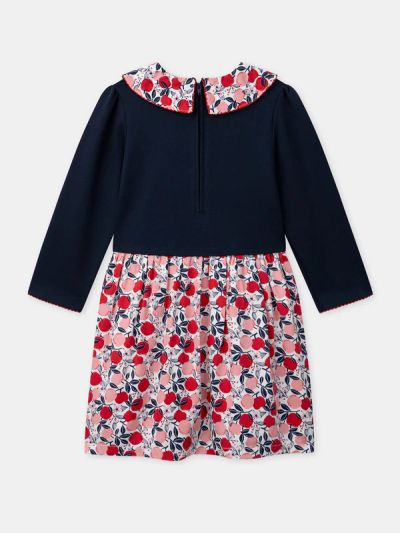 РОКЛЯ ОТ ДВЕ МАТЕРИИ С ЕФЕКТ 2 В 1 NOBIMAETTE