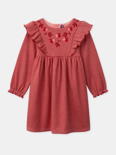 РОКЛЯ ЗА МОМИЧЕ С ФЛОРАЛНА БРОДЕРИЯ NOMINETTE