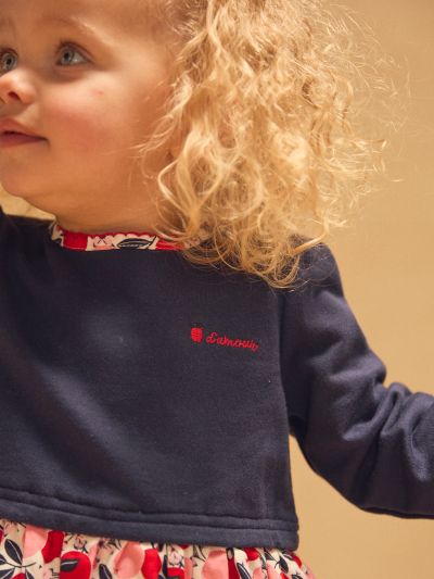 РОКЛЯ С ДЕСЕН И ЕФЕКТ 2 В 1