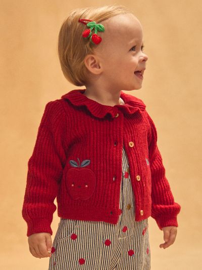 ЖИЛЕТКА С БРОДЕРИЯ ЗА БЕБЕ МОМИЧЕ