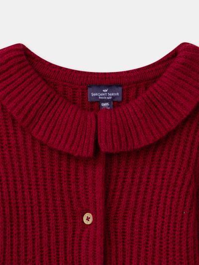 ЖИЛЕТКА С БРОДЕРИЯ ЗА БЕБЕ МОМИЧЕ