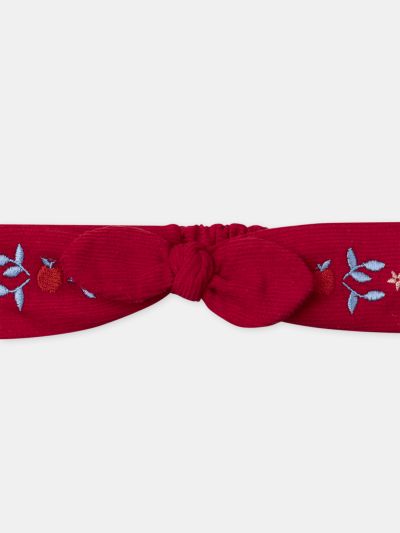 ЛЕНТА ЗА КОСА С ПАНДЕЛКА ЗА БЕБЕ МОМИЧЕ