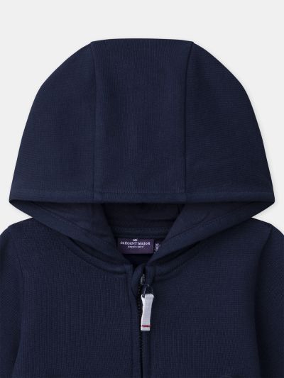 ГОРНИЩЕ ЗА ДЖОГИНГ С КАЧУЛКА И ЦИП 