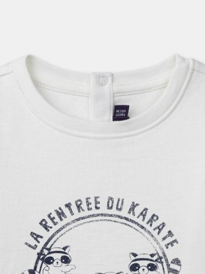 БОДИ БЛУЗА С МОТИВ ЗА БЕБЕ МОМЧЕ  