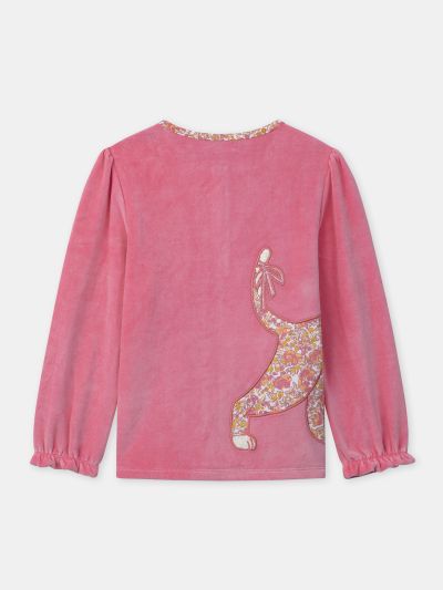 ДЕТСКА  ПЛЮШЕНА ПИЖАМА С  МОТИВ 