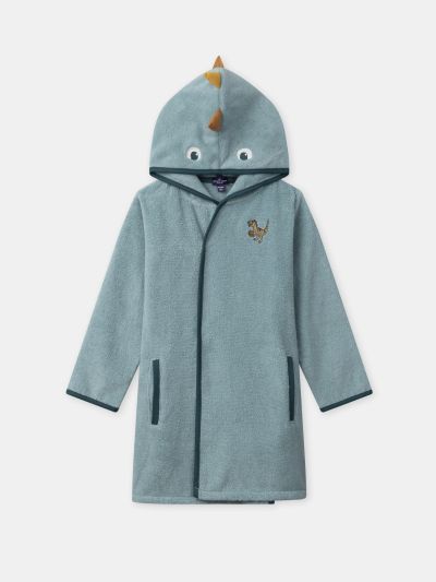  ХАВЛИЕН ХАЛАТ С КАЧУЛКА С МОТИВ 