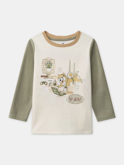 ДЕТСКА ПИЖАМА С ДЕСЕН 