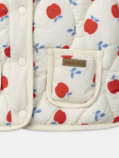 ЛЕКО ВАТИРАНО ЯКЕ С ДЕСЕН ЗА БЕБЕ МОМИЧЕ 