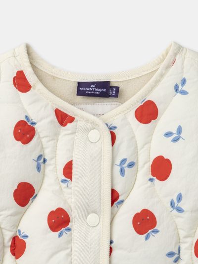 ЛЕКО ВАТИРАНО ЯКЕ С ДЕСЕН ЗА БЕБЕ МОМИЧЕ 