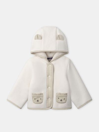 ПОЛАРЕНО ЯКЕ С КАЧУЛКА ЗА БЕБЕ МОМЧЕ 