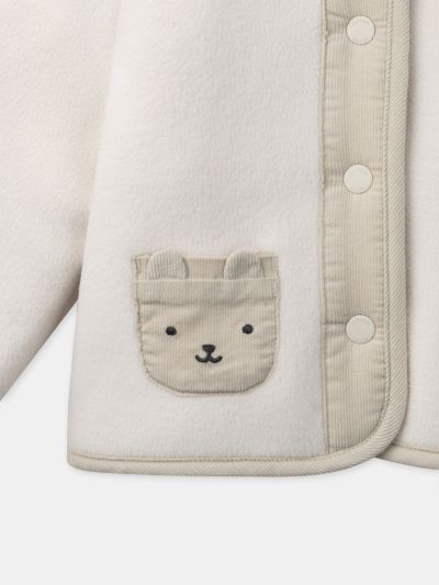 ПОЛАРЕНО ЯКЕ С КАЧУЛКА ЗА БЕБЕ МОМЧЕ 