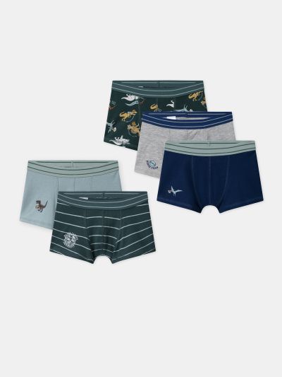 КОМПЛЕКТ ОТ 5 ЧИФТА БОКСЕРКИ  