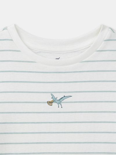 КОМПЛЕКТ ОТ 2 ТЕНИСКИ ОТ ПАМУК LUITAGE